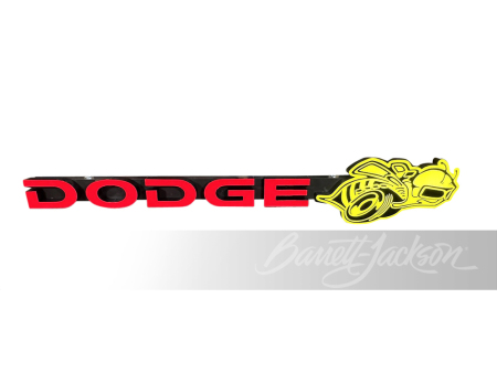 NEWER DODGE LIGHT-UP CHANNEL-LETTER SIGN