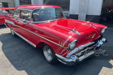 1957 CHEVROLET BEL AIR CUSTOM 2-DOOR POST