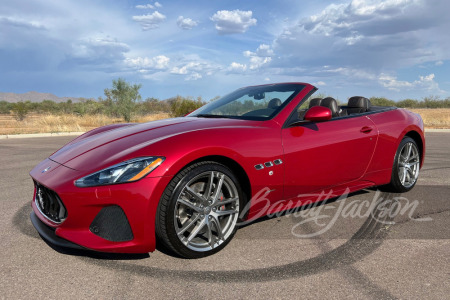 2018 MASERATI GRANTURISMO SPORT CONVERTIBLE