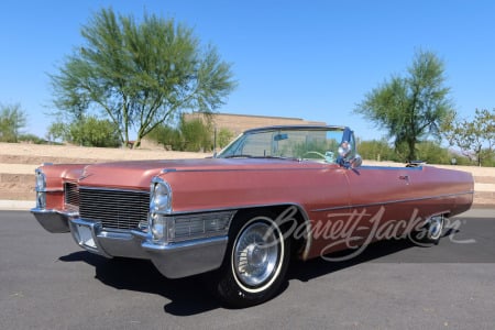 1965 CADILLAC DE VILLE CONVERTIBLE