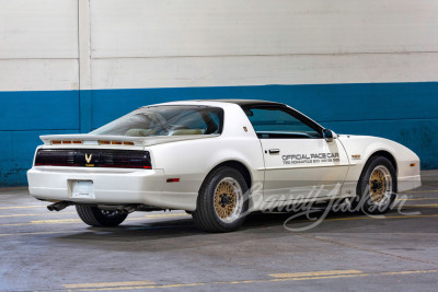 1989 PONTIAC FIREBIRD TRANS AM TURBO INDY 500 PACE CAR - 2