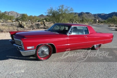 1967 CADILLAC COUPE DE VILLE CUSTOM HARDTOP