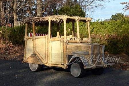 1964 CUSTOM-BUILT GOLF CART "GILLIGAN'S ISLAND" RE-CREATION