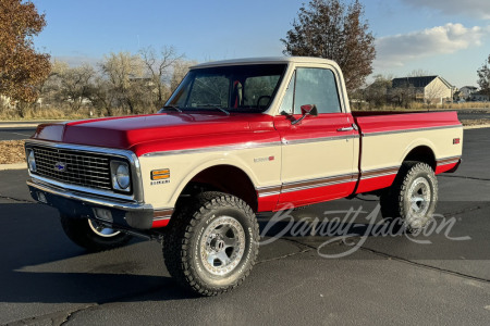 1972 CHEVROLET K10 CUSTOM PICKUP