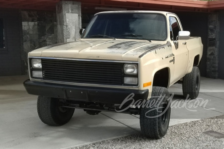 1984 CHEVROLET K10 CUSTOM PICKUP