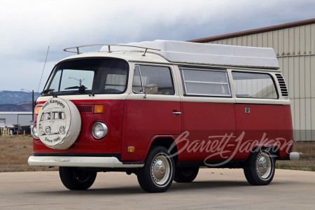 1972 VOLKSWAGEN TYPE II SPORTSMOBILE CAMPER