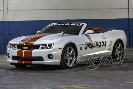 2011 CHEVROLET CAMARO SS CONVERTIBLE 100TH INDIANAPOLIS 500 PACE CAR