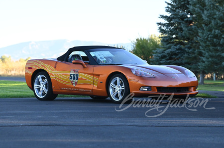 2007 CHEVROLET CORVETTE INDY PACE CAR CONVERTIBLE