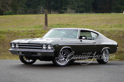 1969 CHEVROLET CHEVELLE CUSTOM COUPE - 17