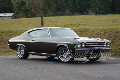 1969 CHEVROLET CHEVELLE CUSTOM COUPE - 18