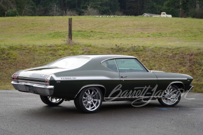 1969 CHEVROLET CHEVELLE CUSTOM COUPE - 19