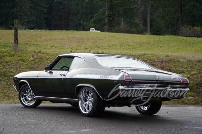 1969 CHEVROLET CHEVELLE CUSTOM COUPE - 21