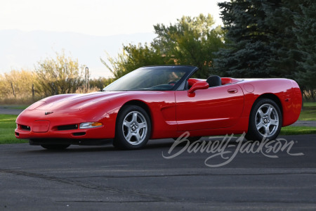 1998 CHEVROLET CORVETTE CONVERTIBLE VIN 001