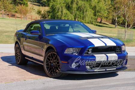 2013 FORD SHELBY GT500 CONVERTIBLE