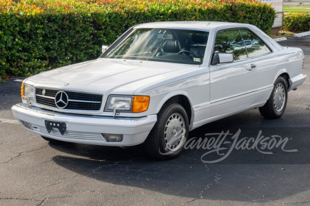 1988 MERCEDES-BENZ 560SEC FORMERLY OWNED BY JOHNNY CARSON