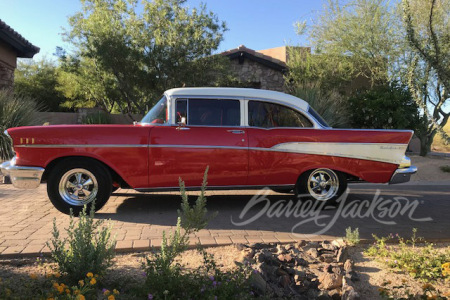 1957 CHEVROLET BEL AIR 2-DOOR POST