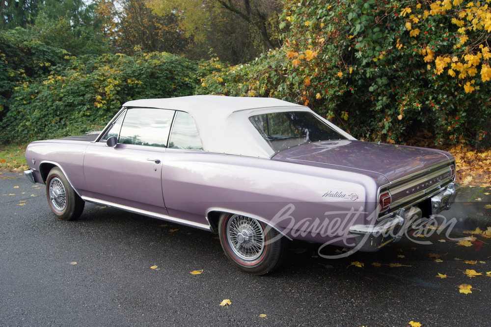 入荷中 MALIBU CHEVROLET 1965 665 Lot SS Barrett-Jackson | CONVERTIBLE ウィッグ・エクステ