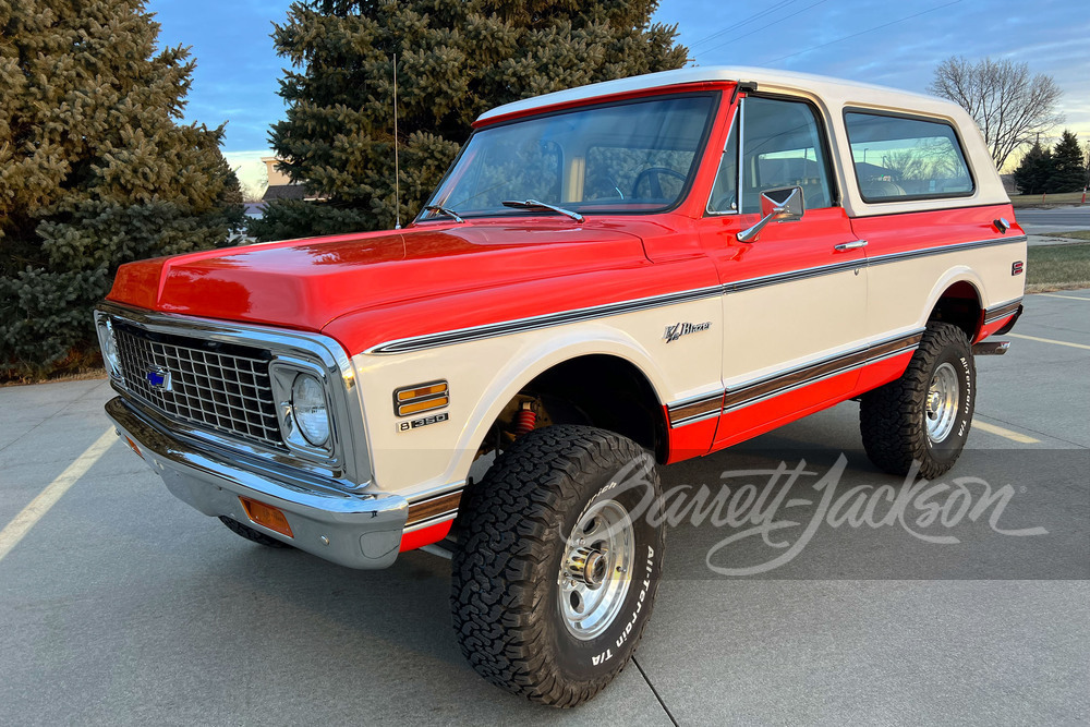 Lot 732 1972 CHEVROLET K5 BLAZER CUSTOM SUV | Barrett-Jackson