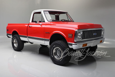 1972 CHEVROLET C10 CUSTOM PICKUP