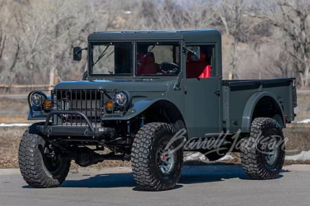 1951 DODGE M37 POWER WAGON CUSTOM PICKUP