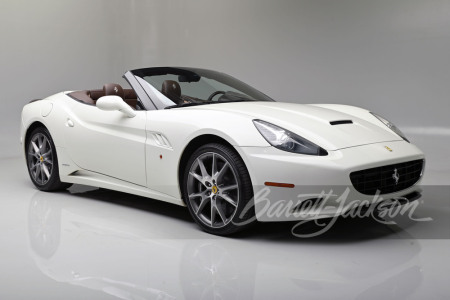 2011 FERRARI CALIFORNIA CONVERTIBLE