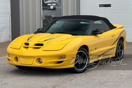 2002 PONTIAC FIREBIRD TRANS AM WS6 COLLECTOR'S EDITION CONVERTIBLE