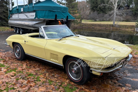 1967 CHEVROLET CORVETTE 327/350 CONVERTIBLE