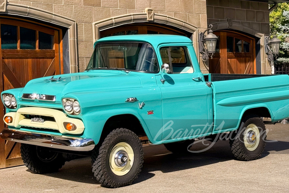 CRUISE GPT 美品最終値下げ Lot 428 1958 GMC 100 PICKUP | Barrett-Jackson