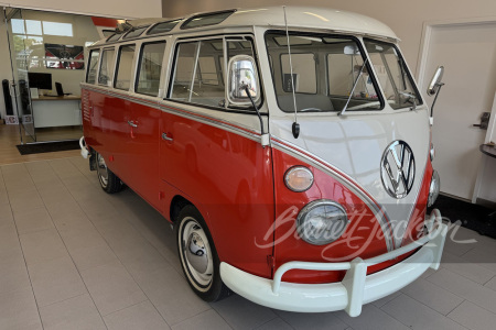 1962 VOLKSWAGEN TYPE II 23-WINDOW DELUXE SAMBA