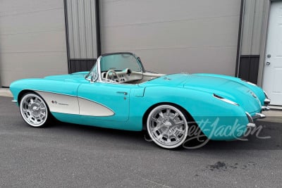 1957 CHEVROLET CORVETTE CUSTOM CONVERTIBLE - 2