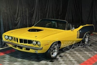 1971 PLYMOUTH BARRACUDA CONVERTIBLE - 19