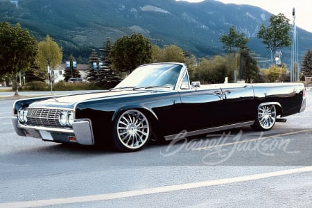 1962 LINCOLN CONTINENTAL TOPLESS CUSTOM SEDAN