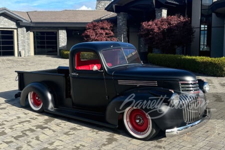 1941 CHEVROLET 3-WINDOW CUSTOM PICKUP