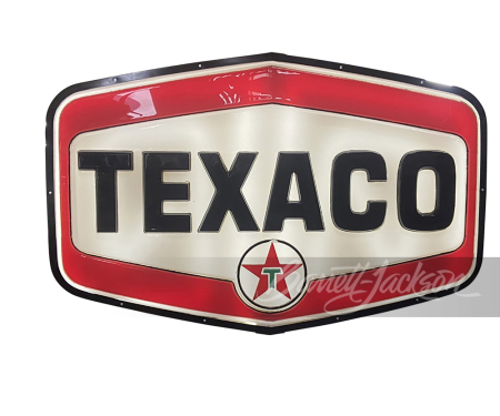 EARLY 1960S TEXACO OIL LIGHT-UP SIGN