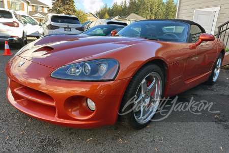 2005 DODGE VIPER CONVERTIBLE