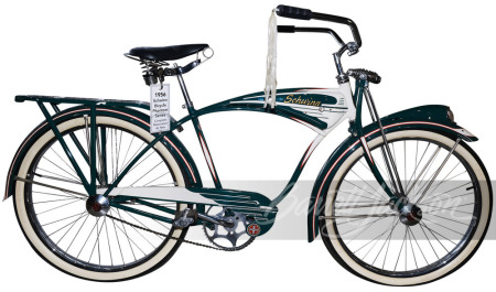 1956 SCHWINN GREEN PHANTOM BICYCLE