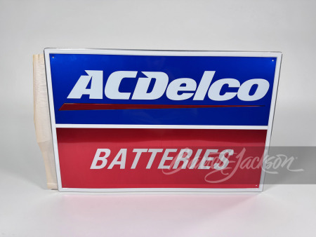 VINTAGE AC DELCO BATTERIES TIN SIGN