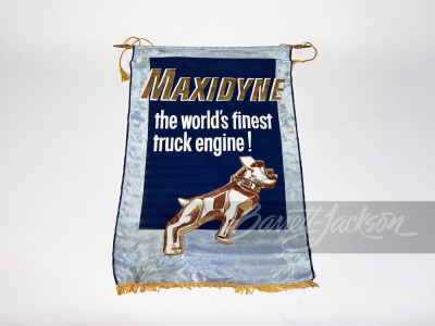 1950S MACK TRUCKS MAXIDYNE ENGINE SILK BANNER