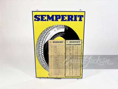 1960S SEMPERIT TIRES PORCELAIN SIGN