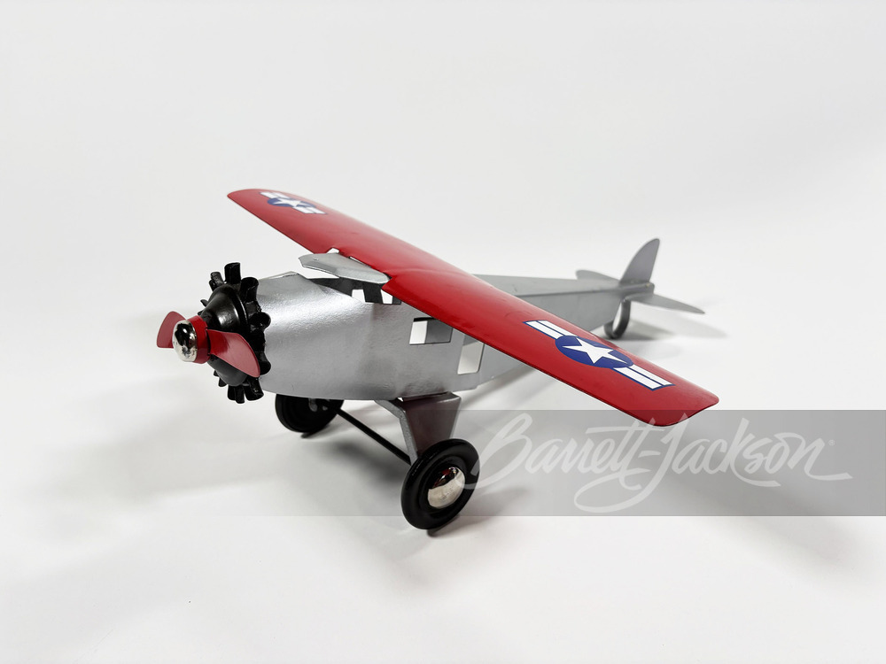 1930S WYANDOTTE PRESSED-STEEL TOY AIRPLANE