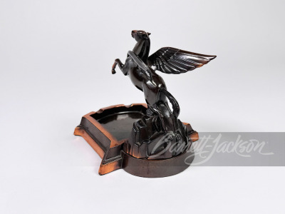 1930S-40S MOBIL OIL CAST-BRONZE ASHTRAY - 2