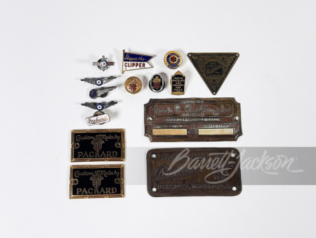 LOT OF 1920S-50S PACKARD AUTOMOBILE ITEMS