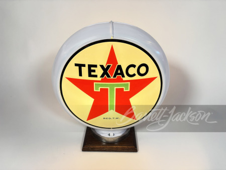 1940S-50S TEXACO OIL GAS PUMP GLOBE