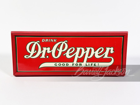 1930S DR PEPPER TIN SIGN