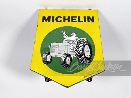 1965 MICHELIN FARM TRACTORS PORCELAIN SIGN