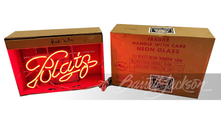 VINTAGE BLATZ BEER NEON SIGN