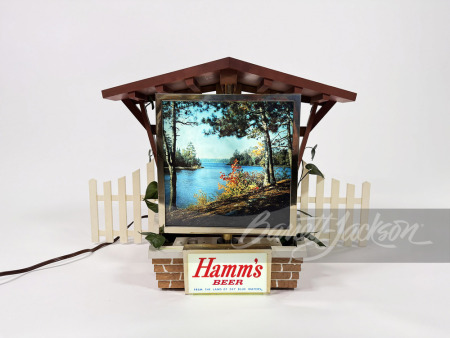 LATE 1950S HAMM'S BEER CHALET SIGN