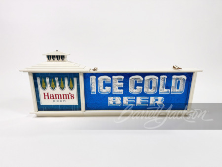 MID-1960S HAMM'S BEER SIGN