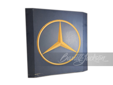 LARGE VINTAGE MERCEDES-BENZ SIGN