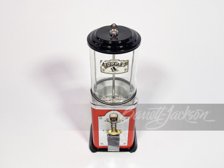 1940S TOPPER 1-CENT GUMBALL MACHINE